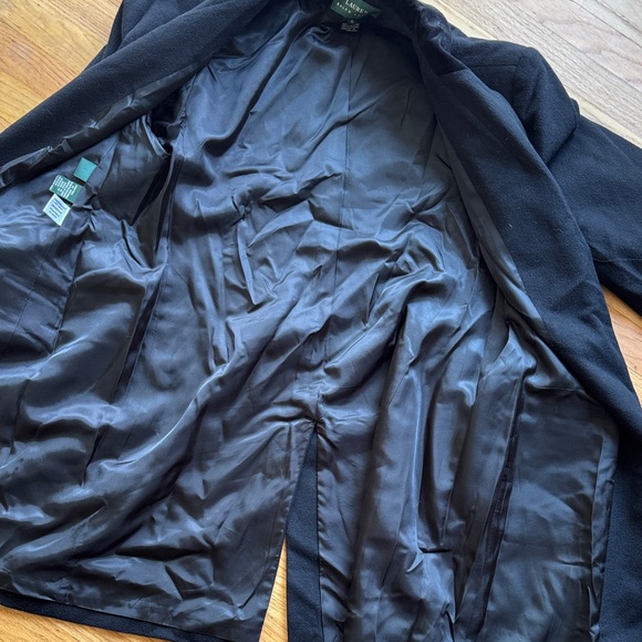 Lauren Ralph Lauren Black Trench Coat - Picture 6 of 12